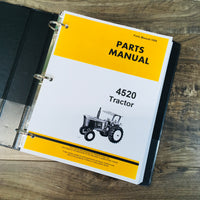 SERVICE MANUAL PARTS CATALOG SHOP SET FOR JOHN DEERE 4520 TRACTOR 1968-1970 OVHL