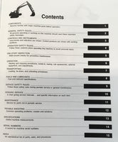 OPERATORS MANUAL FOR JOHN DEERE 890 EXCAVATOR OWNERS MAINTENANCE CONTROLS