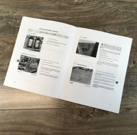 OPERATORS MANUAL FOR JOHN DEERE 890 EXCAVATOR OWNERS MAINTENANCE CONTROLS