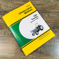 Service Parts Operators Manual Set For John Deere 830 Tractor Owners SN 100001