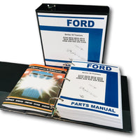 FORD 2910 3910 4110 4610 SERIES 10 OPERATORS MANUAL PARTS ASSEMBLY CATALOG SET