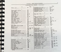 PARTS MANUAL FOR JOHN DEERE 2010 CRAWLER TRACTOR CATALOG EXPLODED VIEWS ASSEMBLY