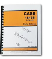 CASE 1845B UNI LOADER PARTS MANUAL CATALOG SKID STEER ASSEMBLY EXPLODED VIEWS