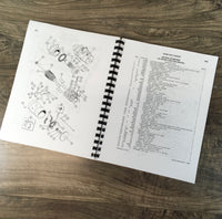 CASE 1845B UNI LOADER PARTS MANUAL CATALOG SKID STEER ASSEMBLY EXPLODED VIEWS