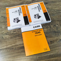 CASE 1840 UNI-LOADER SKID STEER SERVICE REPAIR SCHEMATICS MANUAL SHOP BOOK