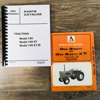 Allis Chalmers 190 190Xt Series Iii Tractor Parts Operators Manual SN 23001-Up