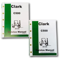 CLARK C500-Y45 C500-HY45 FORKLIFT SERVICE REPAIR SHOP MANUAL C500Y45 C500HY45