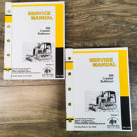 SERVICE MANUAL FOR JOHN DEERE 550 550C CRAWLER BULLDOZER TECHNICAL SHOP BOOK