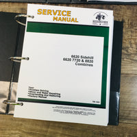 Service Manual For John Deere 6620 Sidehill 6620 7720 8820 Combine Technical JD