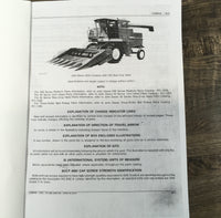 PARTS MANUAL FOR JOHN DEERE 6620 COMBINE ASSEMBLY CATALOG 2 VOLUMES