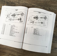 PARTS MANUAL FOR JOHN DEERE 6620 COMBINE ASSEMBLY CATALOG 2 VOLUMES