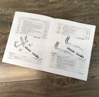 NEW IDEA 402 5 BAR 403 4 BAR PARALLEL SIDE RAKE OPERATORS MANUAL PARTS CATALOG