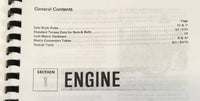 CUB CADET TRACTOR 1512 1572 DIESEL ENGINE FUEL ELECTRICAL SERVICE SHOP MANUAL