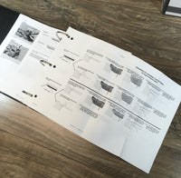 CASE 780D TRACTOR LOADER BACKHOE SERVICE TECHNICAL MANUAL REPAIR SHOP IN BINDER