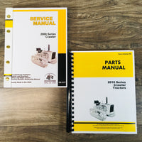 SERVICE MANUAL SET FOR JOHN DEERE 2010 CRAWLER TRACTOR PARTS REPAIR SHOP