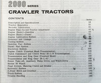 Service Manual Set For John Deere 2010 Crawler Tractor Parts Operators 42001-Up