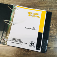 SERVICE MANUAL FOR JOHN DEERE 300 JD300 TRACTOR LOADER BACKHOE TECHNICAL OVHL