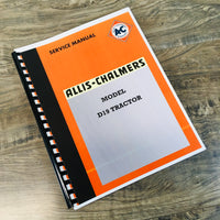 FACTORY ALLIS CHALMERS D19 TRACTOR SERVICE REPAIR MANUAL SHOP BOOK DEALERS OEM