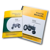 OPERATORS PARTS MANUALS FOR JOHN DEERE B BN BW BWH BNH TRACTOR CATALOG OWNERS