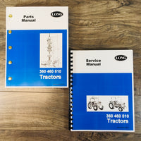 LONG 360 460 510 TRACTOR SERVICE REPAIR SHOP MANUAL PARTS CATALOG TECHNICAL BOOK