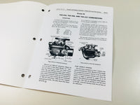 MASTER SERVICE MANUAL SET FOR JOHN DEERE MC TRACTOR REPAIR TECHNICAL SHOP BOOK