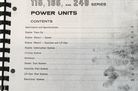 SERVICE MANUAL FOR JOHN DEERE 115 165 248 SERIES POWER UNITS REPAIR TECHNICAL