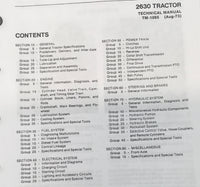 Service Parts Operators Manual Set For John Deere 2630 Tractor Owners Repair