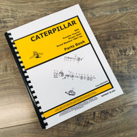 Parts Manual For Caterpillar D6C Crawler Tractor Power Shift 10K1-Up Cat Book