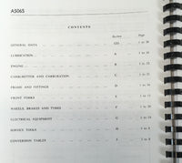 BSA A65 THUNDERBOLT SERVICE REPAIR WORKSHOP MANUAL UNIT CONSTRUCTION TWINS