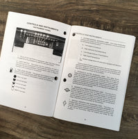 CASE 1845C UNI-LOADER SKID STEER SERVICE PARTS OPERATORS MANUAL