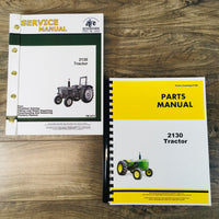 SERVICE PARTS MANUAL SET FOR JOHN DEERE 2130 TRACTOR REPAIR SHOP BOOK OVERHAUL