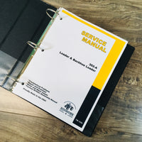 SERVICE REPAIR MANUAL FOR JOHN DEERE 302A LOADER BACKHOE TECHNICAL SHOP BOOK OH