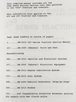 SERVICE MANUAL SET FOR JOHN DEERE 430 430C CRAWLER TRACTOR PARTS OPERATORS DOZER S/N 140001-UP