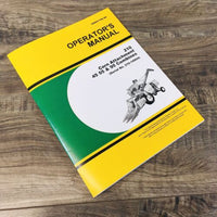 Operators Manual For John Deere 210 Corn Attachment for 45 55 95 Combines Owners