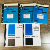 Farmall International 5088 5288 5488 Tractor Service Parts Manual Set Catalog