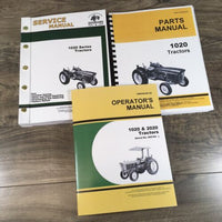 Service Parts Operators Manuals For John Deere 1020 Tractor Owners SN 062784-UP