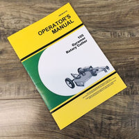 Operators Manual For John Deere 105 Gyramor Rotary Cutter Owner Book Maintenance