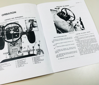 Operators Manual Set For John Deere 1010 Wheel Tractor Backhoe Loader 42001-UpJD