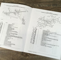 Service Parts Operators Manual Set For John Deere 8250 8350 Grain Drills 25001-