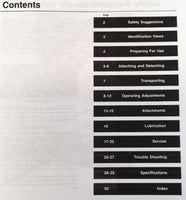 Operators Manual For John Deere 1630 & 1640 Disk Harrow Owners Book Maintenance