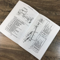 Operators Parts Manual For John Deere 72 Forage Harvester 74 Ensilage Harvester