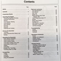 Operators Manual For John Deere 15 Excavator Owners Book Maintenance Printed JD