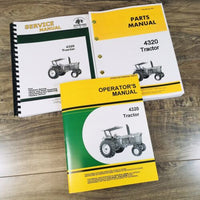 Service Parts Operators Manual Set For John Deere 4320 Tractor Owners Repair