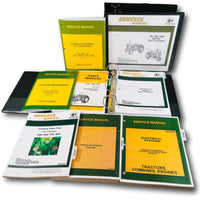 Service Parts Manual Set For John Deere 720 730 LP-Gas Tractor Repair Shop JD