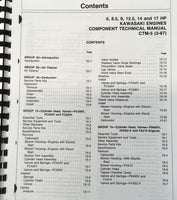 Service Manual For John Deere FB460V FC420V FC290V FA211D KF82D-XKawasaki Engine