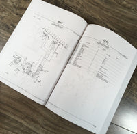 Parts Manual For John Deere 510B Backhoe Loader Catalog Book Assembly