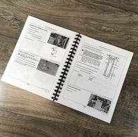 Operators Manual For John Deere 495D Excavator Owners Book Maintenance Printed