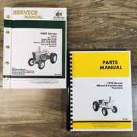 Service Parts Manual Set For John Deere 1010 Wheel Tractor Repair Catalog Book