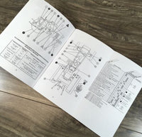 Case 1170 Tractor Parts Operators Manual Catalog Owners Set S/N Prior to 8675001