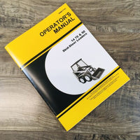 Operators Manual For John Deere 14 70 90 Skid-steer Loader Owners Maintenance